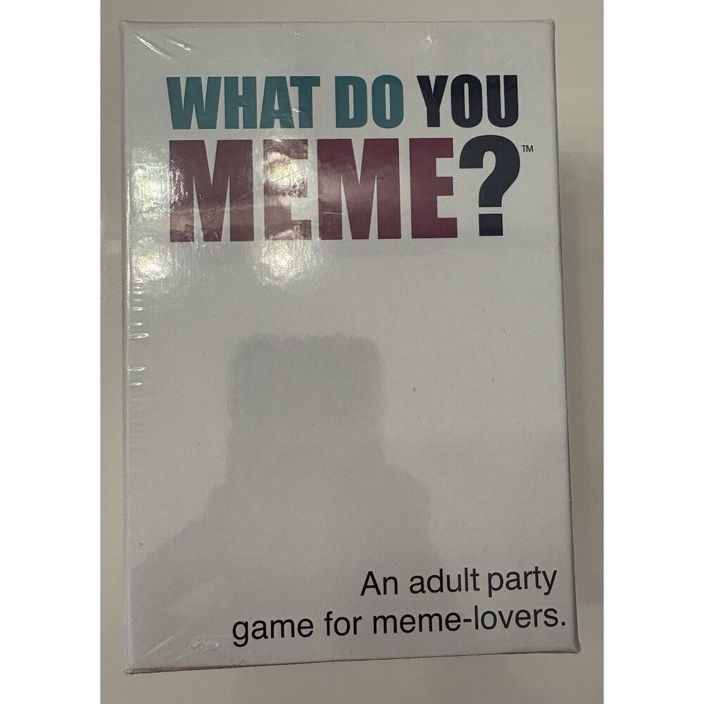 What Do You Meme? Card Game Adult Party Game Open Box